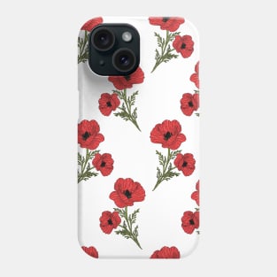 Poppies Phone Case