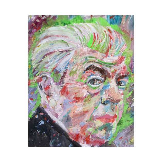 RENE MAGRITTE - oil portrait by lautir