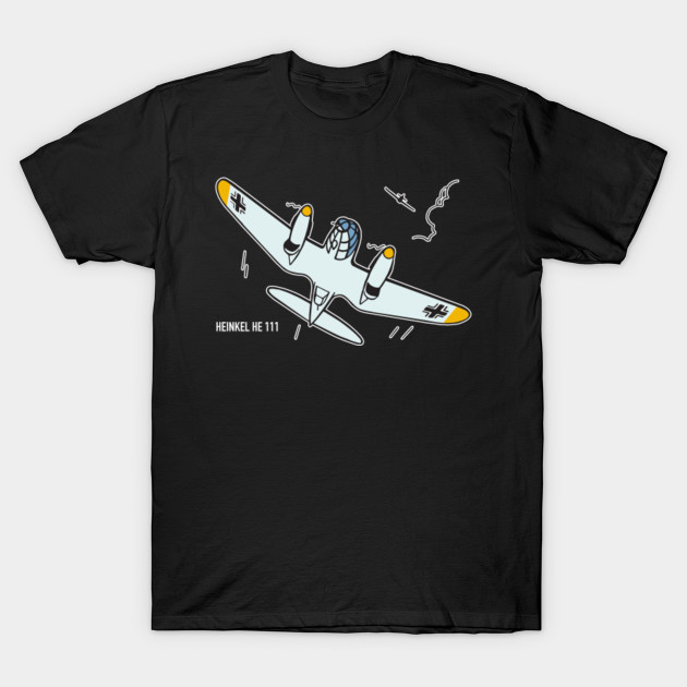 Heinkel He 111 Ww2 German Bomber Plane Art