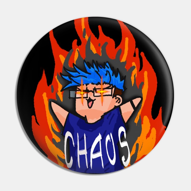 Choose Chaos Pin by 1smolpotato