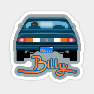 Billy's Car Stranger Things Magnet