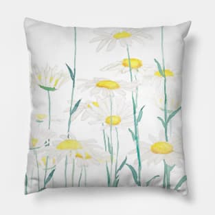 white daisy branch vertical 2020 Pillow