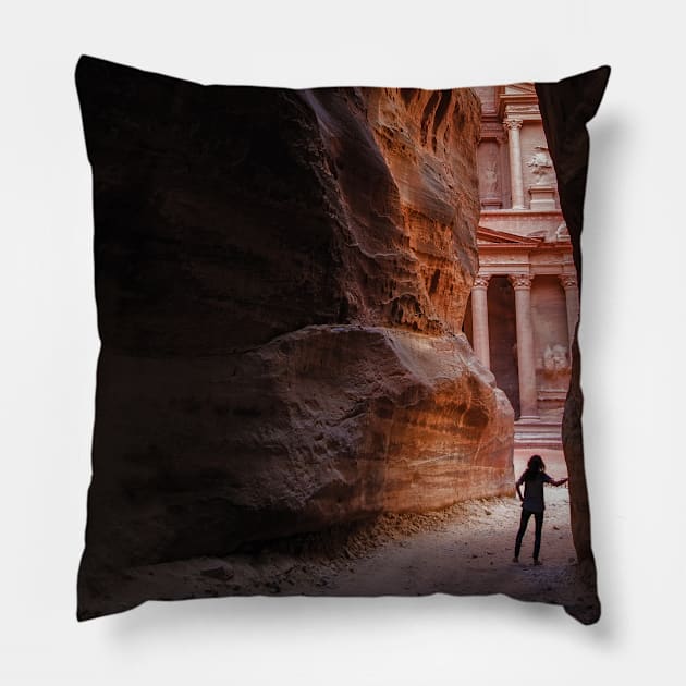 Exploring Petra Pillow by paulmp