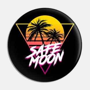 Safemoon Vaporwave Pin