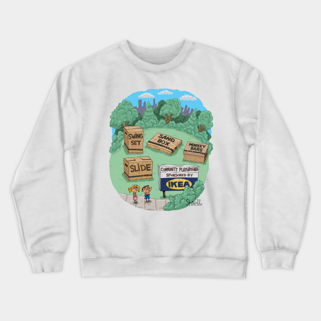 Ikea Playground Playground Crewneck Sweatshirt Teepublic
