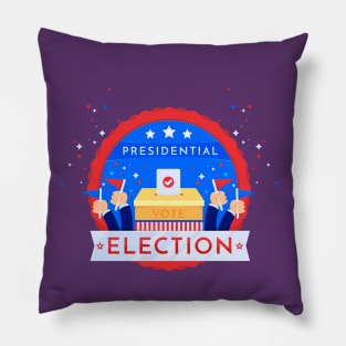 Presidential Election Design Pillow