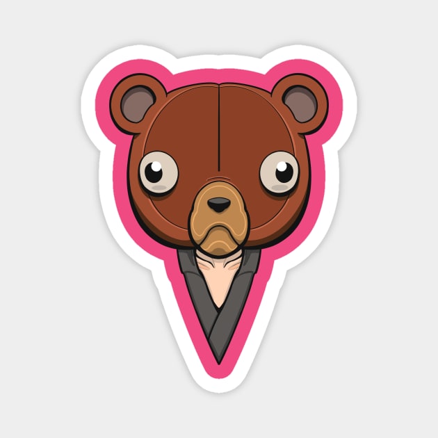 Kuma Magnet by RobertEkblom