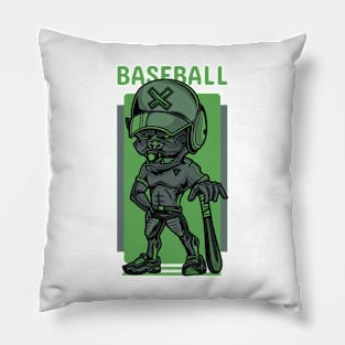 Baseball Player Pillow