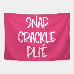 Snap Crackle Plié Tapestry