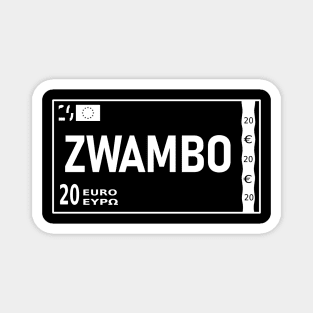 ZWAMBO German Slang Magnet