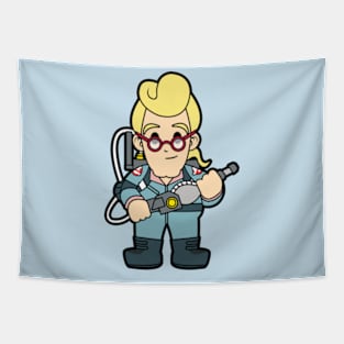 Egon Spengler Ghostbusters Chibi Tapestry