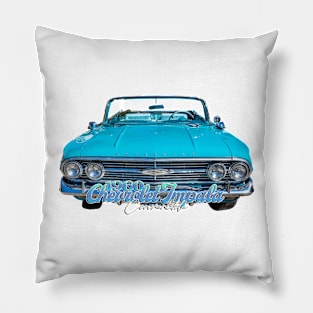 1960 Chevrolet Impala Convertible Pillow