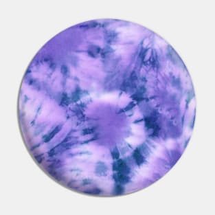 Purple and Navy Pastel Tie-Dye Pin