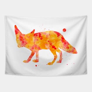 Fennec Fox Watercolor Painting Tapestry
