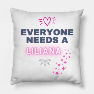 Liliana Name Design Everyone Needs A Liliana Pillow