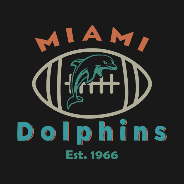 Dolphins - EST 1966 by anwara