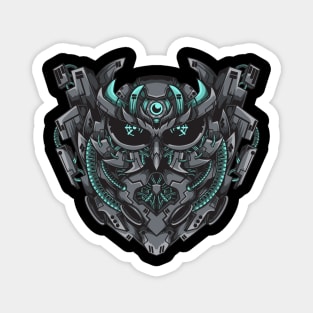 Wolf Mecha Magnet