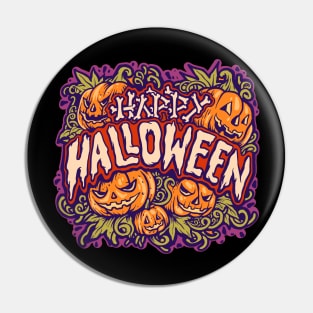 jack o lantern halloween illustration Pin