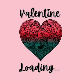 Valentine loading gradient T-Shirt