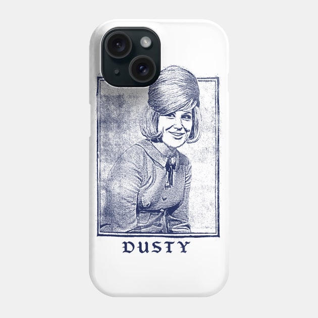 Dusty Springfield  // Vintage Look Faded Design Phone Case by DankFutura