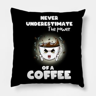 Coffee power! Pillow