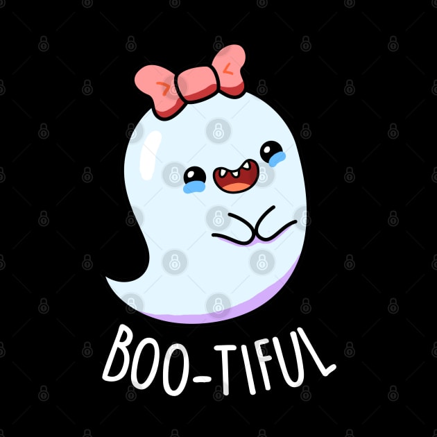 Bootiful Cute Girl Ghost Pun. by punnybone