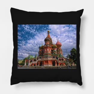 Cathedral of Basil the Blessed, Moscow, Russia Pillow