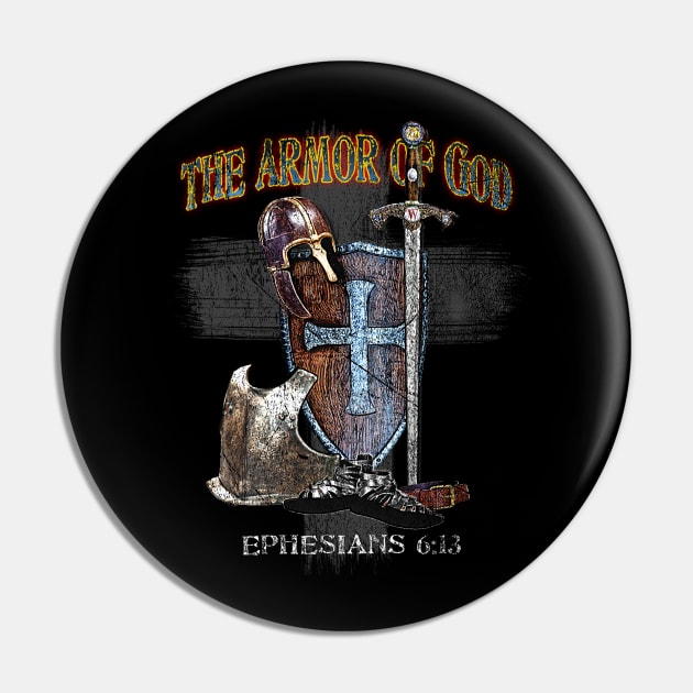 The Armor of God Pin by PacPrintwear8