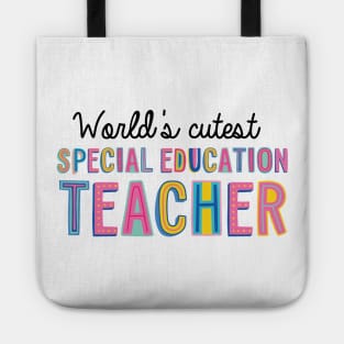 Special Education Teacher Gifts | World's cutest Special Education Teacher Tote