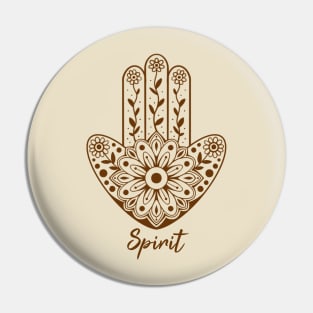 Hamsa Hand Pin