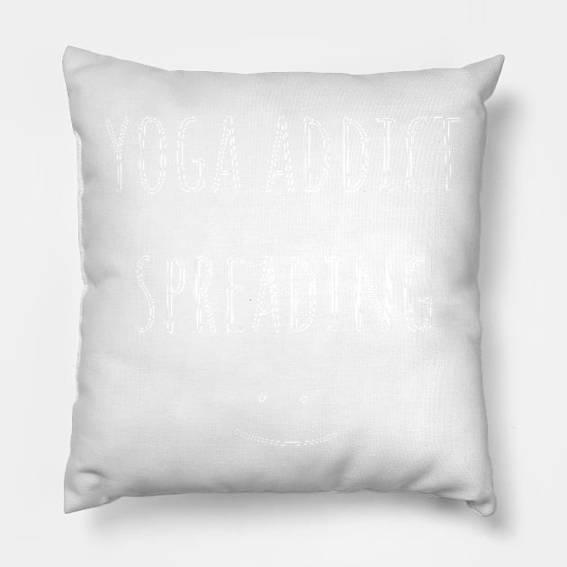 Yoga, Funny Yoga, Yoga Lover, Peace, Yoga Gift, Meditation Gift, Relax, Positive, Namaste Pillow by VibrantCraftsCo