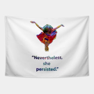 Nevertheless she persisted Tapestry