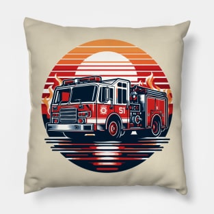 Fire Truck Pillow