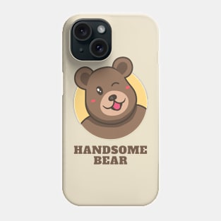 Handsome Bear Phone Case