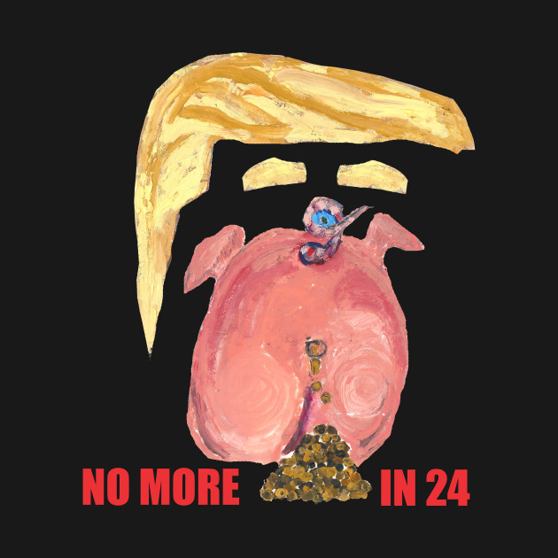 Stop the Squeal (front-blue) by piggy tRump