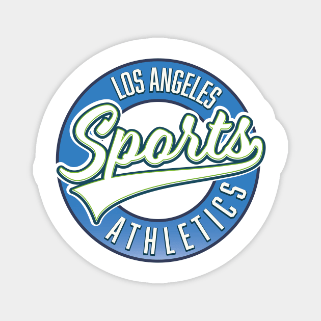 Los Angeles Sports Magnet by nickemporium1