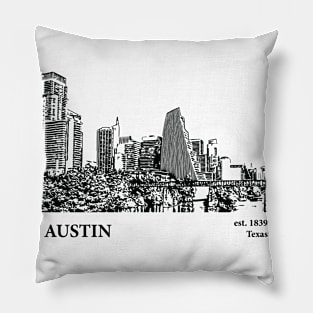 Austin - Texas Pillow