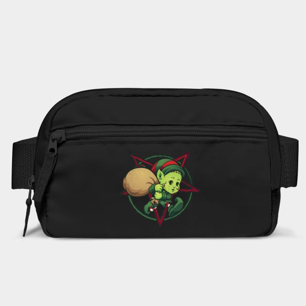 Evil Zombie Elf Creepy Christmas Horror by creative