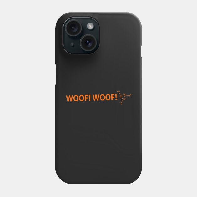 Dog distraction sticker Phone Case by Toozidi T Shirts