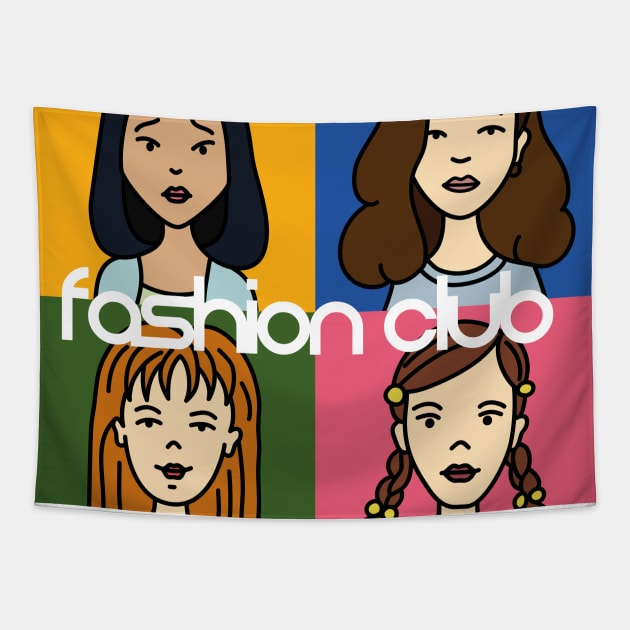 Lawndale high Fashion Club Tapestry by Cleobule