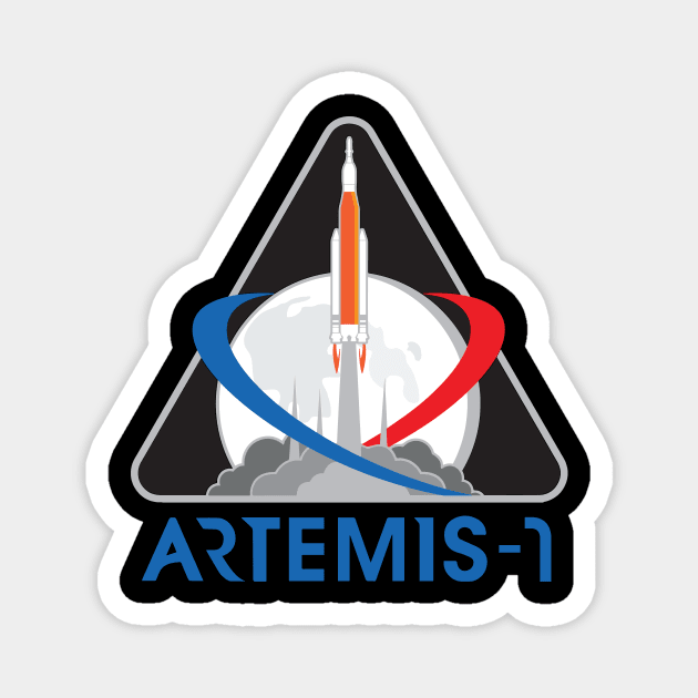 Artemis-1 Mission Patch Magnet by SpaceForceOutfitters