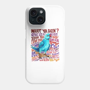 "Chatty Ringneck" Phone Case