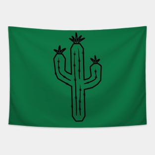 Plant Cactus Desert Fan Art Tapestry