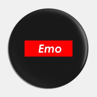 Emo (Red) Pin