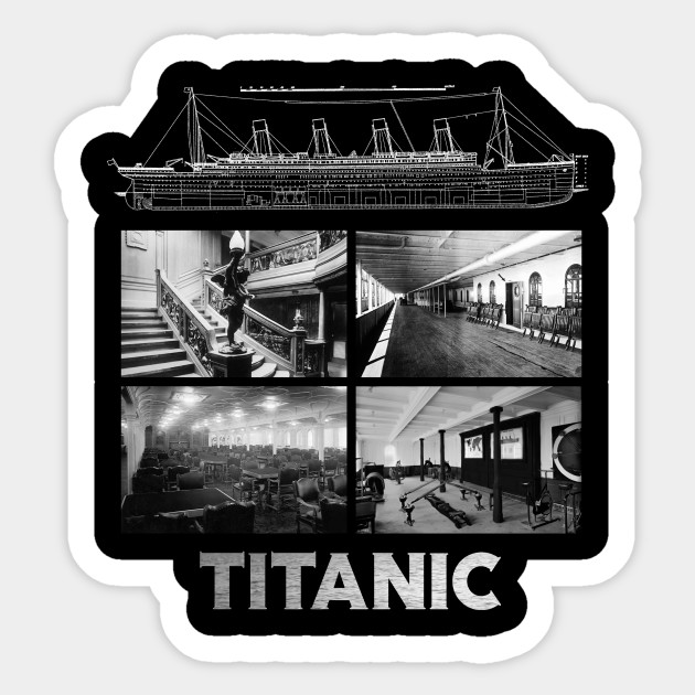 Titanic Ship 1912 Interior Atlantic Ocean Sink Sea Disaster