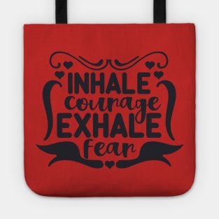 inhale & exhale Tote