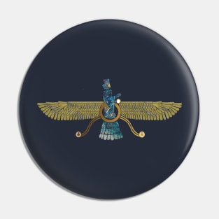 Zoroaster, Zoroastrian Religion Symbol Pin