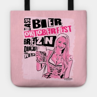 2reborn JEN Oktoberfest Bier Party Dirndl pink Tote