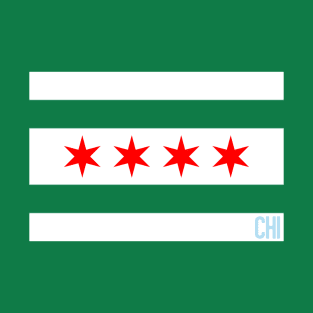 The flag of Chicago T-Shirt