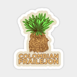 Colombian South american andean Frailejon plant art Magnet